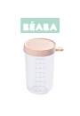 Beaba Pojemnik soiczek szklany z hermetycznym zamkniciem pink 400 ml