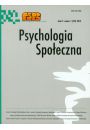 Psychologia Spoeczna  1(24) 2013
