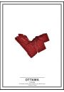 Crimson Cities - Ottawa - plakat 59,4x84,1 cm