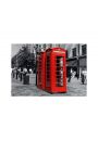 Czerwona Budka - Londyn - plakat premium 80x60 cm