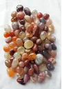 Chalcedon z karneolem, kamie