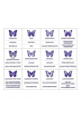 Gra Memory Motyle z elementami w ksztacie motyli 3-8 lat Mudpuppy