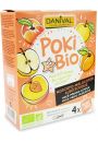 Danival Poki - przecier jabkowo-brzoskwiniowo-morelowy 100% owocw bez dodatku cukrw bio 4x90 g 360 g Bio