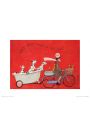 Sam Toft Dont Dilly Dally on the Way - plakat premium 40x30 cm