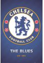 Chelsea Londyn - The Blues - Godo Klubu - plakat