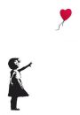 Banksy Dziewczynka z Balonikiem Nadzieja - plakat 61x91,5 cm
