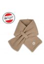 Szaliczek z polaru dwuwarstwowy beowy Teddy Fleece Beige 0-12m