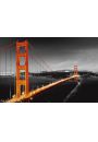 San Francisco Golden Gate Noc - plakat