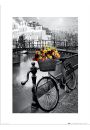 Amsterdam Bike - plakat premium 30x40 cm