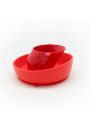 Doidy Cup Miseczka-talerzyk doidy bowl z przyssawk - czerwony
