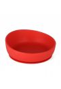 Doidy Cup Miseczka-talerzyk doidy bowl z przyssawk - czerwony