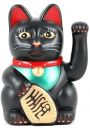 Maneki Neko, Czarny Chiski Kot Przynoszcy Szczcie