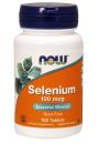 Now Foods Selen 100 mcg Suplement diety 100 tab.