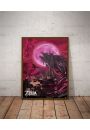 The Legend Of Zelda Breath Of The Wild Ganon Blood Moon - plakat 61x91,5 cm