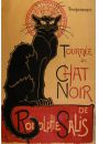 Kot buntownik - Chat Noir - plakat 59,4x84,1 cm