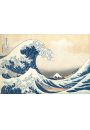 Hokusai Wielka fala w Kanagawie - plakat 42x29,7 cm