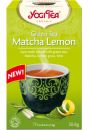 Yogi Tea Herbata zielona z cytryn i match (green tea matcha lemon) 31 g Bio
