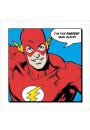 Flash Fastest Man Alive - plakat premium 40x40 cm