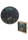 Zegar obrazkowy Lisa Parker - Kot czarownicy