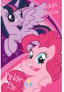 My Little Pony Twilight Sparkle  Pinkie Pie - plakat