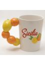 Kubek ceramiczny - Sycylijskie cytryny i pomaracze