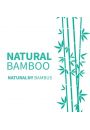 Babyono Kocyk dzianinowy bambusowy Natural Bamboo - szary