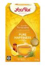 Yogi Tea Herbatka dla zmysłów szczęście z zieloną herbatą i olejkami eterycznymi For the senses pure happiness 37 g Bio