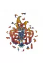 Zenko Puzzle, drewniane, rozmiar M, 120 elementów, Fantastyczne Puzzle Fantasy Puzzles