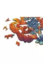 Zenko Puzzle, drewniane, rozmiar M, 120 elementów, Fantastyczne Puzzle Fantasy Puzzles