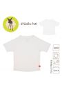 Lassig Koszulka T-shirt do pywania White UV 50+ Girl 6 m-cy