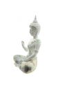 Biaa figurka kwiecistego tajskiego buddy - Owiecenie