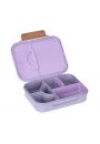 Lassig Lunchbox Bento z przegrdkami Little Gang Heart lilac