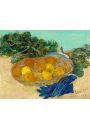 Still Life of Oranges and Lemons with Blue Gloves, Vincent van Gogh - plakat 50x40 cm