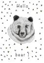 Hellobear - plakat 40x50 cm