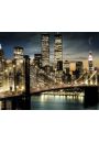 Nowy Jork Manhattan Lights - plakat 50x40 cm