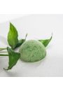 Mohani Naturalna gbka konjac do mycia twarzy  – z zielon herbat