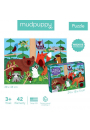 Puzzle sensoryczne z mikkimi aplikacjami Las 3+ Mudpuppy