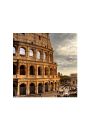 Rzym, Koloseum - plakat premium 40x40 cm