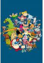 Nickelodeon Bohaterowie - plakat 61x91,5 cm