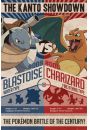 Pokemon Go Charizard kontra Blastoise - plakat 61x91,5 cm