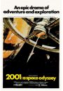 2001: A Space Odyssey Stanley Kubrick - 2001: Odyseja Kosmiczna - retro plakat 68,5x101,5 cm