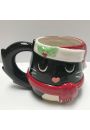 witeczny ceramiczny kubek 'Kot Feline' - Gowa kota
