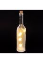 witeczna butelka z lampk LED