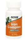 Now Foods Kompleks elaza Iron Complex Suplement diety 100 tab.