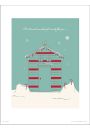 Christmas Hut Wonderful - plakat premium 30x40 cm