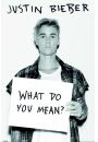 Justin Bieber What Do You Mean ? - plakat