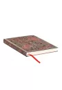 Paperblanks Silver Filigree Collection Notatnik Garnet Midi Flexi linia