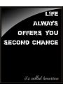 Second chance - plakat 40x50 cm