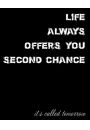 Second chance - plakat 40x50 cm