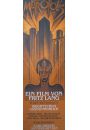 Metropolis Fritz Lang - plakat 51,5x157 cm